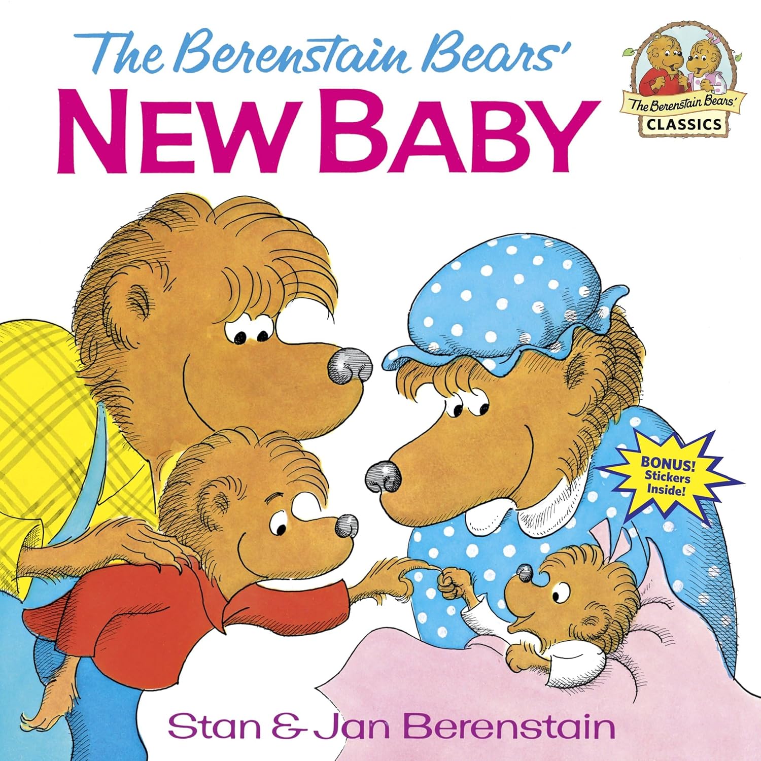 7 Best Books to Prepare Toddlers for a New Baby (2026 Guide) The Berenstain Bears New Baby - classic sibling book for toddlers