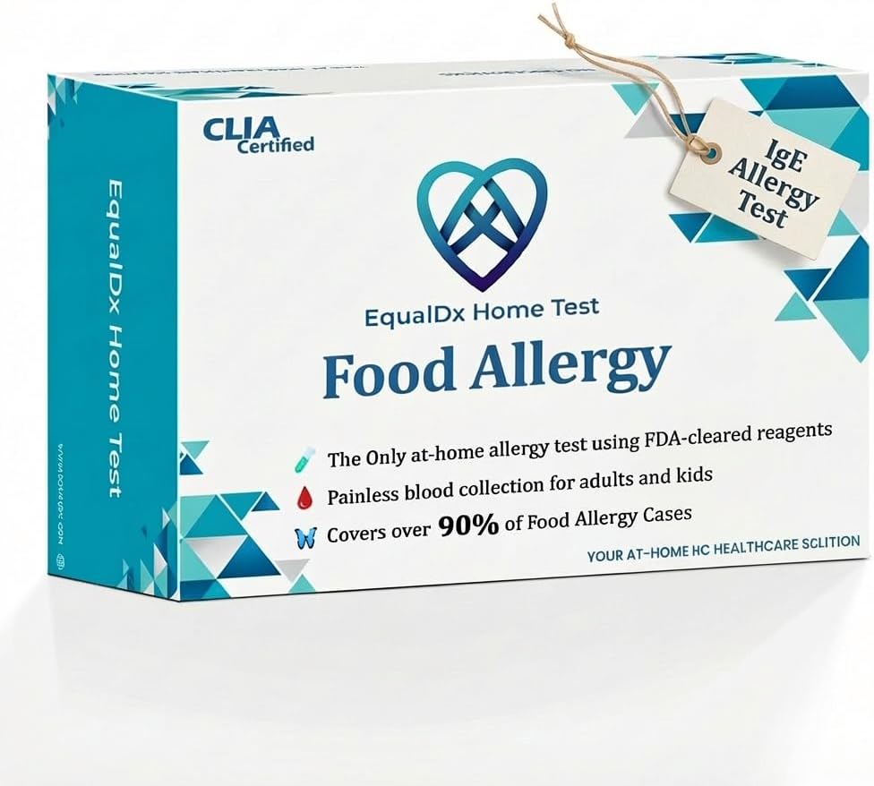 4 Best Allergy Test Kits for Kids: Expert-Reviewed (2026) EqualDx Food Allergy Test kit