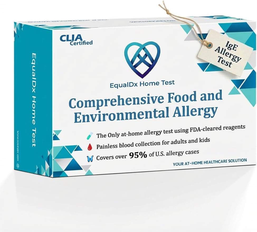 4 Best Allergy Test Kits for Kids: Expert-Reviewed (2026) EqualDx Comprehensive Food and Environmental kit