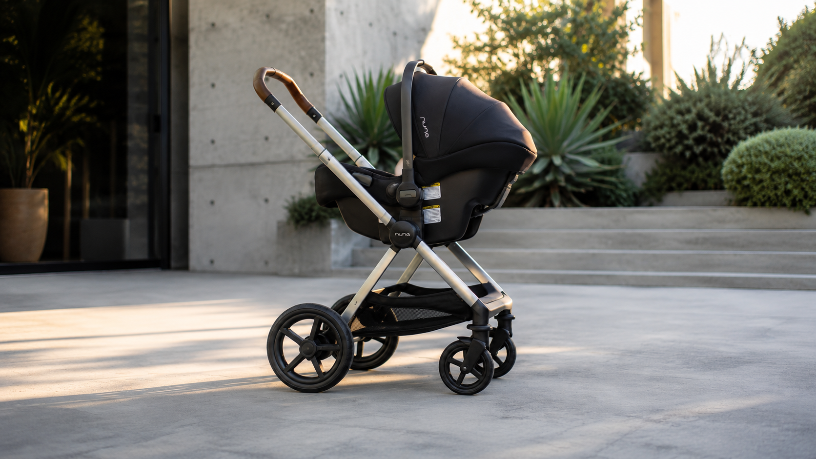 The Ultimate Nuna Pipa Stroller Compatibility Guide (2026) Nuna Pipa infant car seat clicked securely onto a Bugaboo Butterfly stroller frame