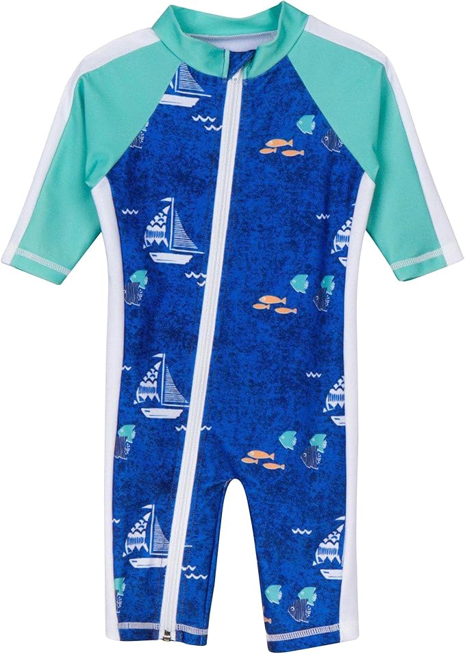 Best Baby Beach Gear for Sun Protection (2026): Tents, Rash Guards, Hats, and Sunscreen SwimZip Long Sleeve Baby Rash Guard