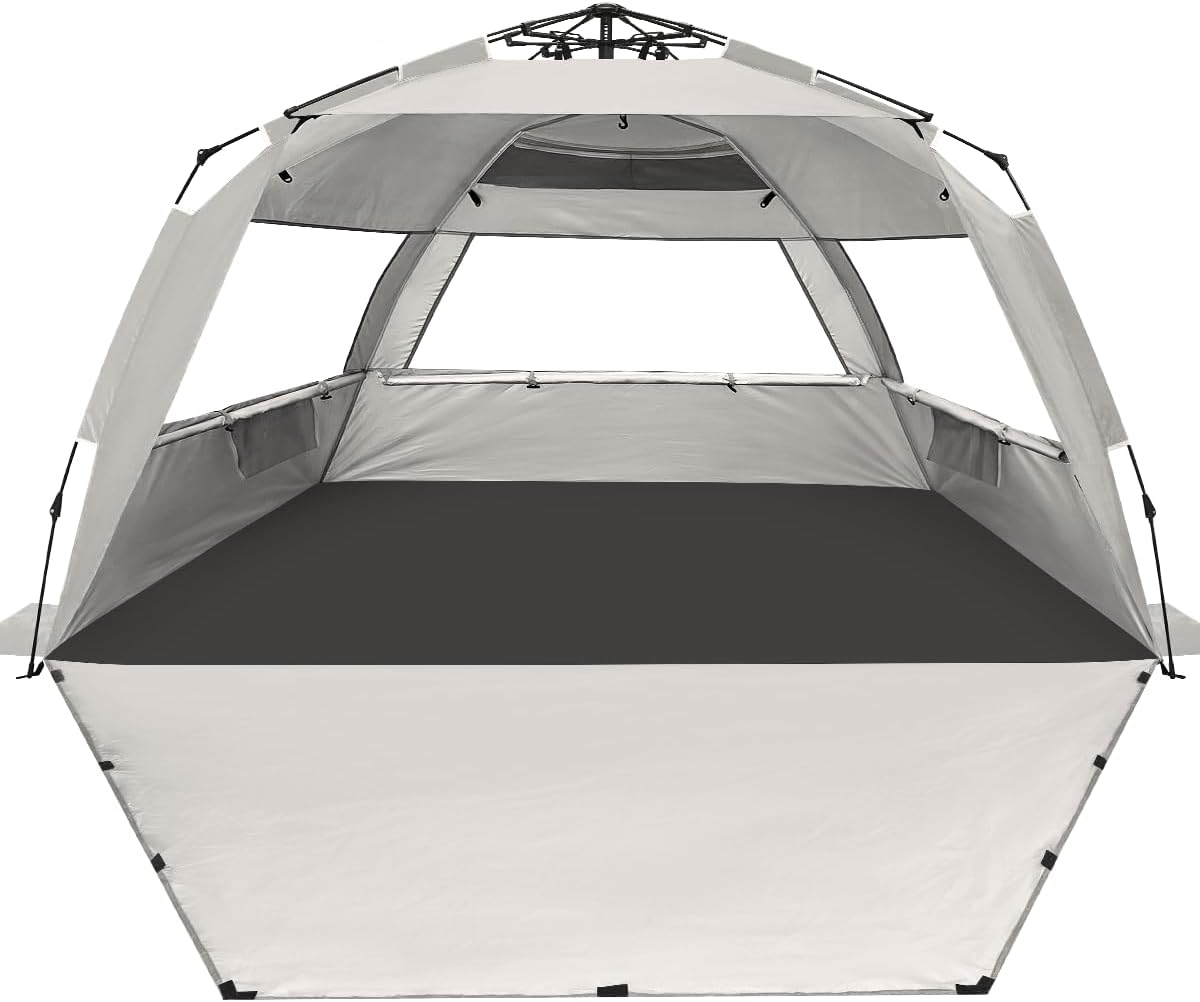 Best Baby Beach Gear for Sun Protection (2026): Tents, Rash Guards, Hats, and Sunscreen WhiteFang Pop-Up Baby Beach Tent