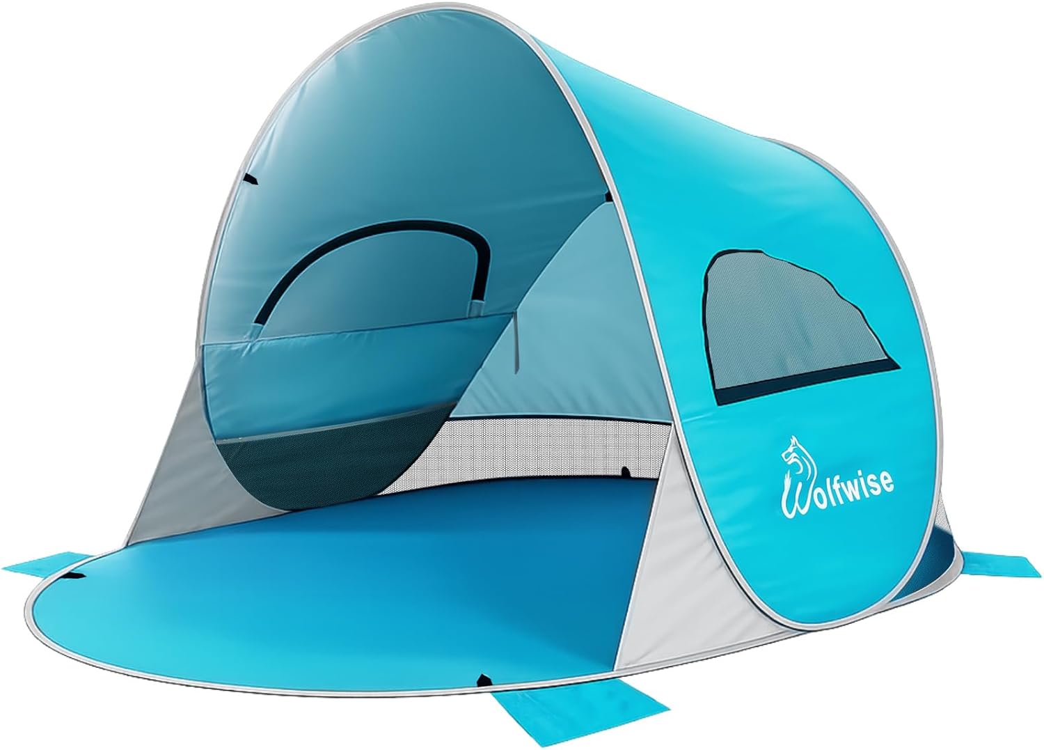Best Baby Beach Gear for Sun Protection (2026): Tents, Rash Guards, Hats, and Sunscreen WolfWise A10 Pop-Up Beach Tent
